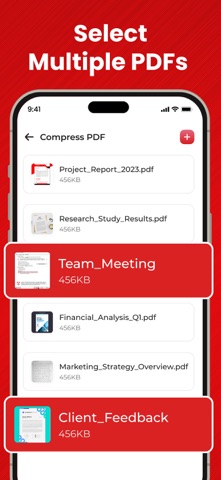 PDF Compressor－Compress PDF iPhone screenshot