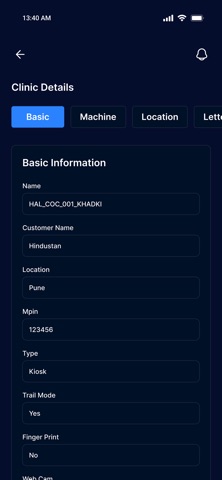COC Customer App screenshot