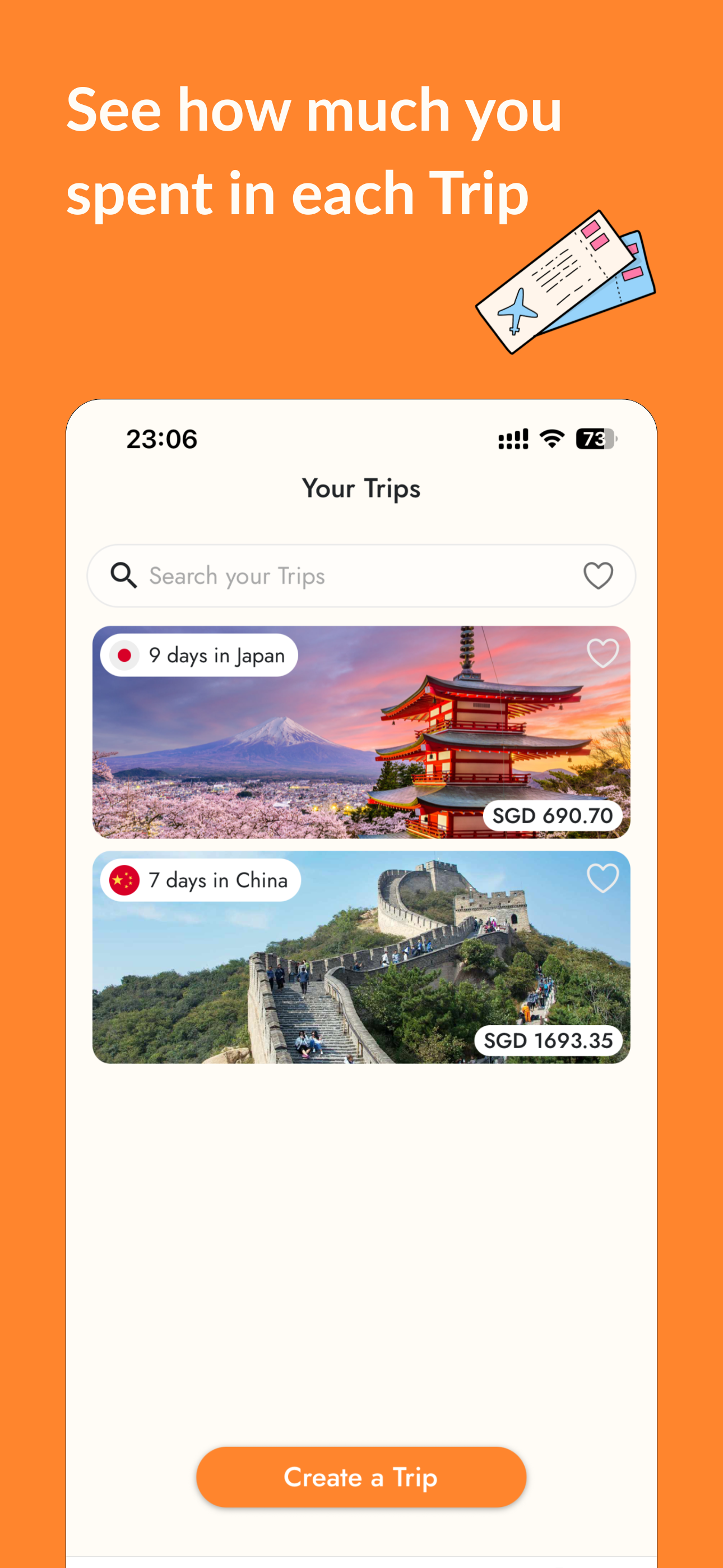 Travel Diary: Budget Tracker