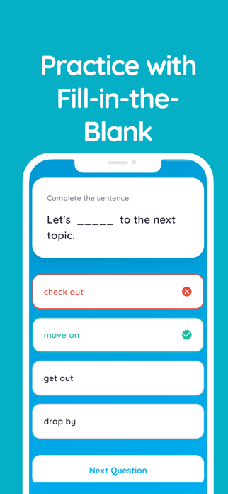 Phrasal Verbs Beginner Screenshot 3 of 7