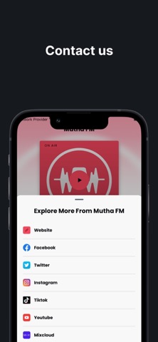 Mutha FM app screenshot 3