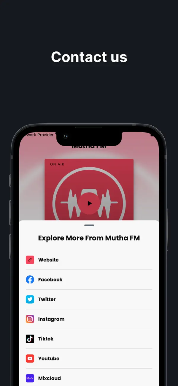 Screenshot #3 pour Mutha FM