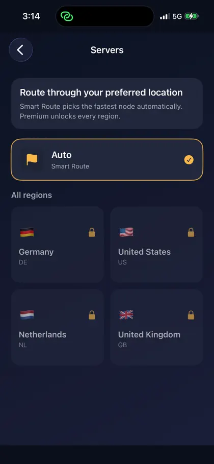 Screenshot 3 di 5 di VPN Огонь  - Speed vpn 2027