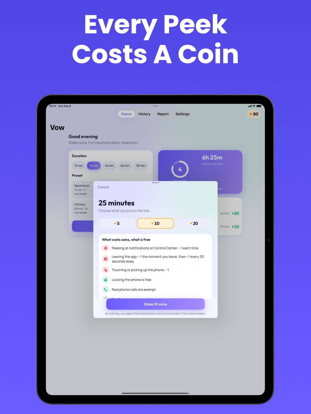 Screenshot 8 of Vow: Pomodoro With Stakes