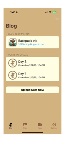 Trail Post Offline Editor screenshot