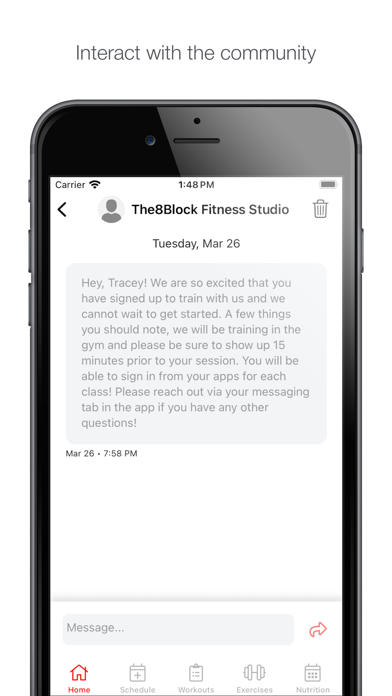 THE8BLOCK Fitness Studio Screenshot
