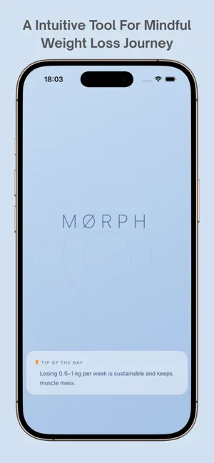 Morph - Weight Tracker & BMI screenshot 1