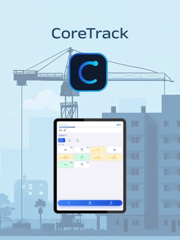CoreTrack: Construction Site iPad screenshot