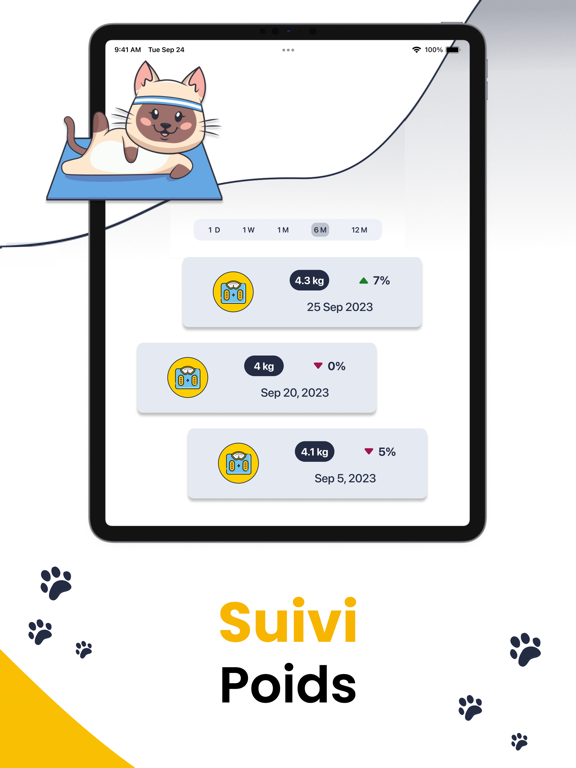 Screenshot #6 pour Vet Santé Carnet Pet Dog Cat