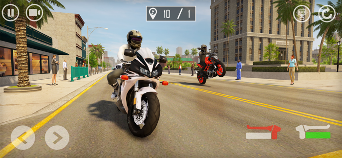 Highway Bike Racing Game 2024