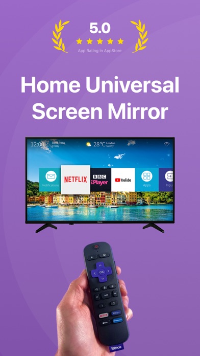 Screenshot #1 pour Home Universal Screen Mirror