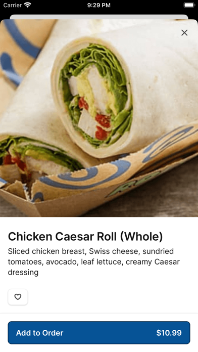 Roly Poly To Go iPhone screenshot 3 - Food & Drink app