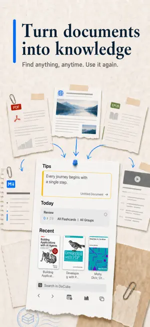DoCube: PDF Reader & Notes screenshot 1
