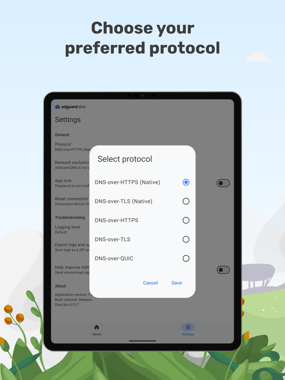 AdGuard DNS iPad screenshot 5 - Utilities app