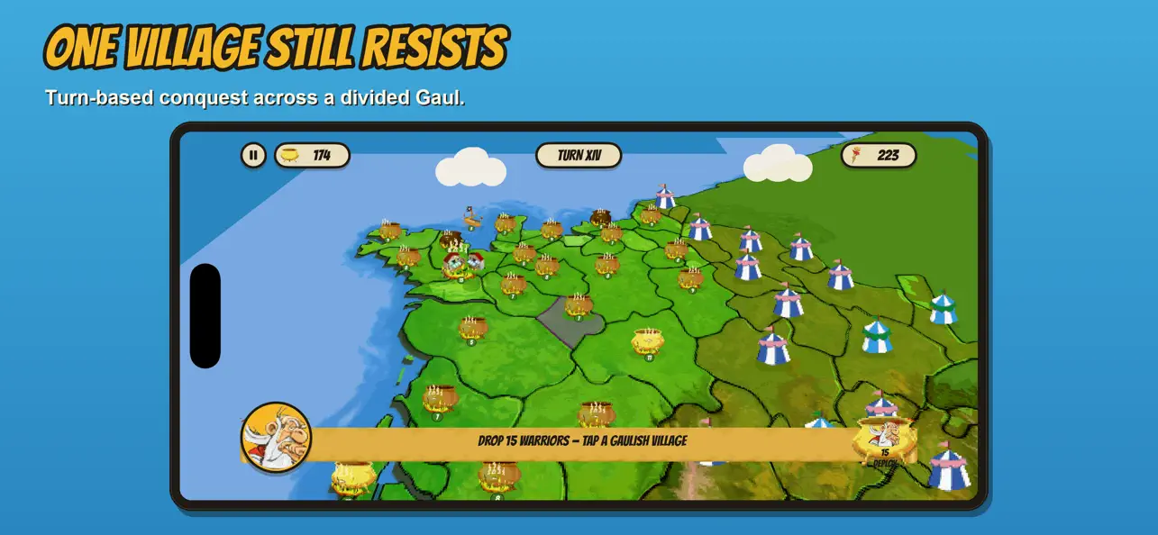 Screenshot #1 pour Asterix - The Gallic Wars
