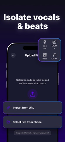 Vocal Remover : AI Separator screenshot