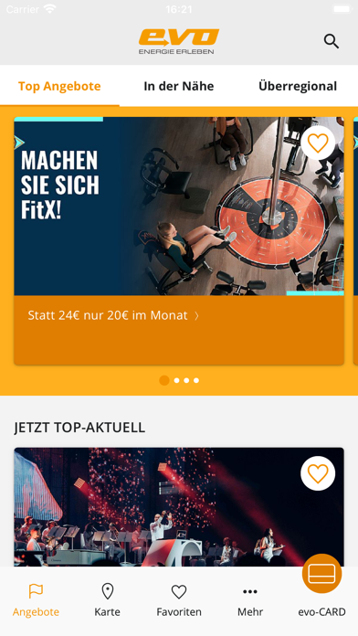 evo-Card mobil Screenshot