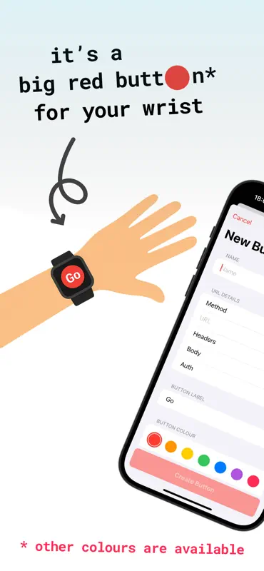 wrist/off - Webhook Shortcut screenshot 1 of 6