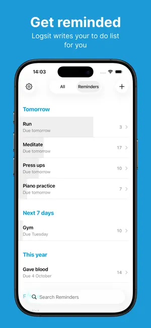 Logsit screenshot 4
