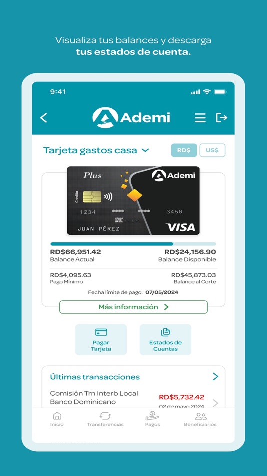 #4. App Ademi (iOS) 由: Banco Múltiple ADEMI S.A.