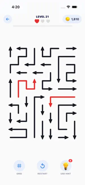 Arrows Puzzle: Maze, Escape screenshot 3