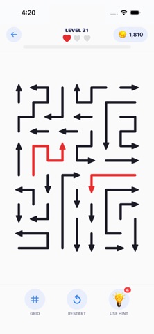 Arrows Puzzle: Maze, Escape Screenshot 3 of 5