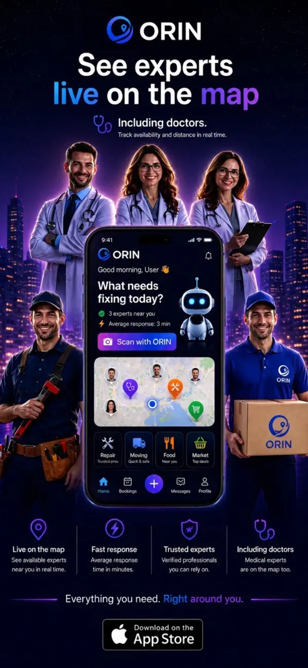 Screenshot #1 pour Orin City Services