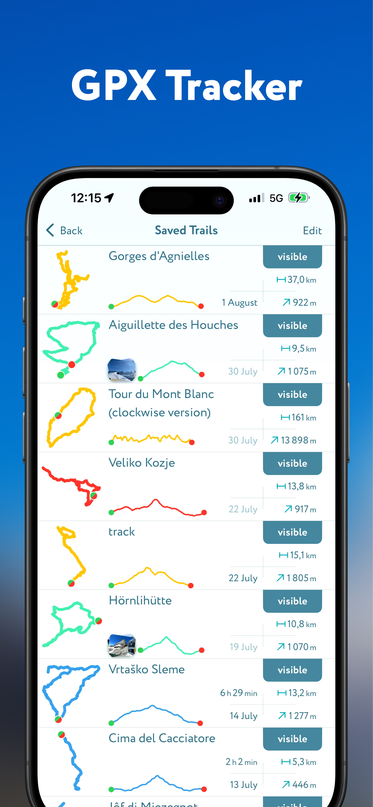 Hiking Maps - PeakVisor