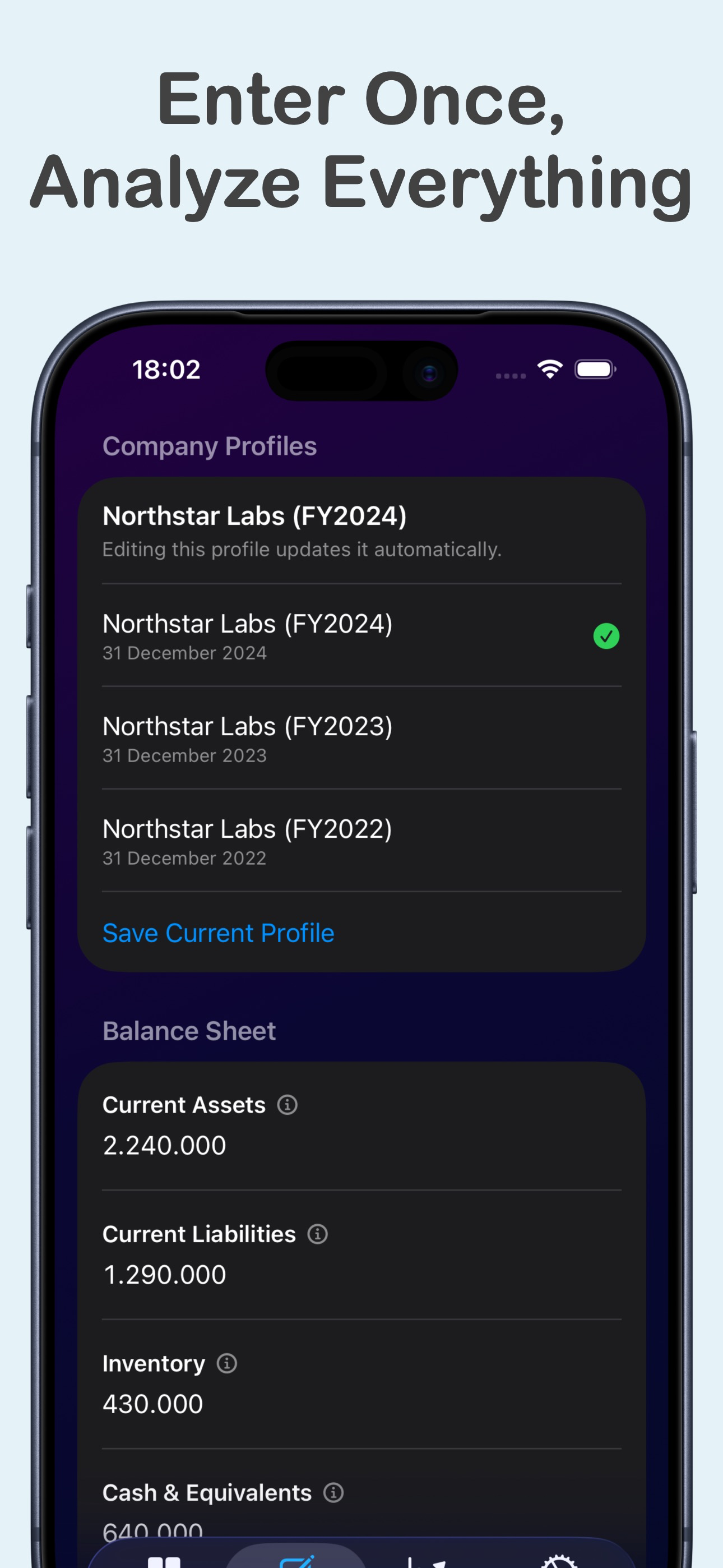 Financial Ratios Pro