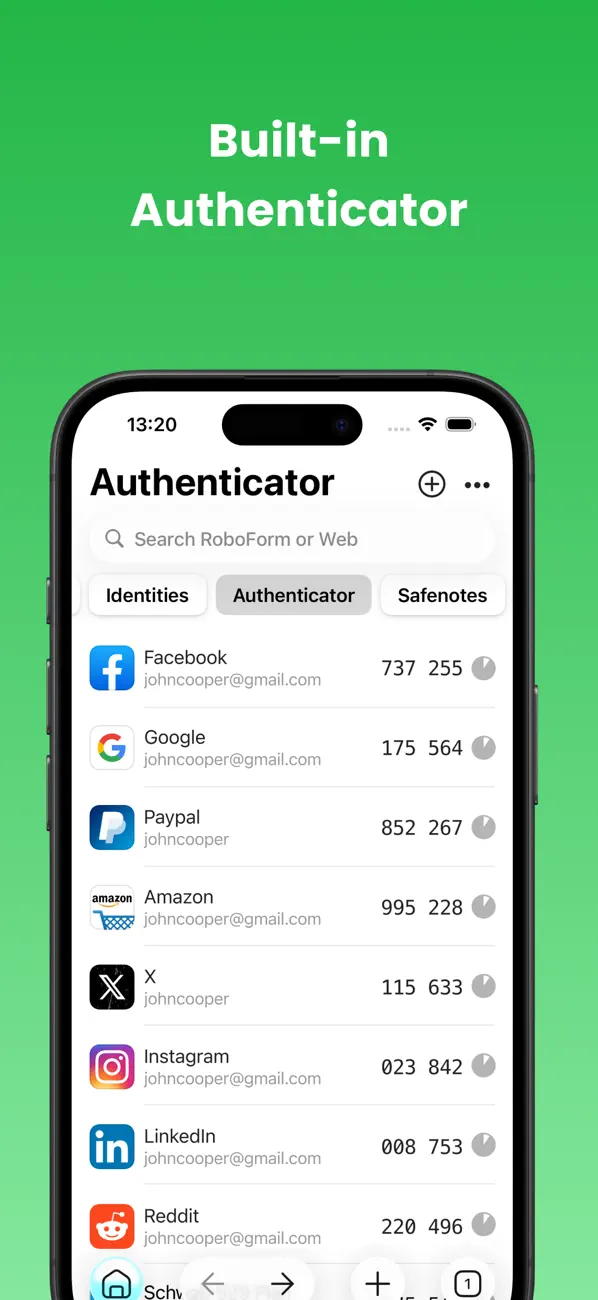 #6. RoboForm Password Manager (iOS) Przez: Siber Systems, Inc.