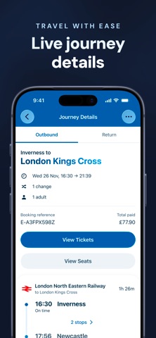 TrainSplit - Split Ticketing screenshot