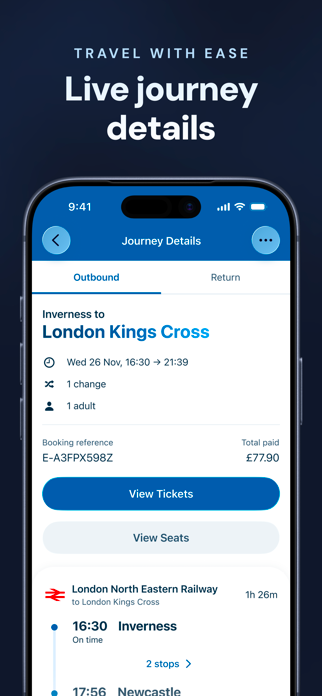 TrainSplit - Split Ticketing Screenshot 3 of 6