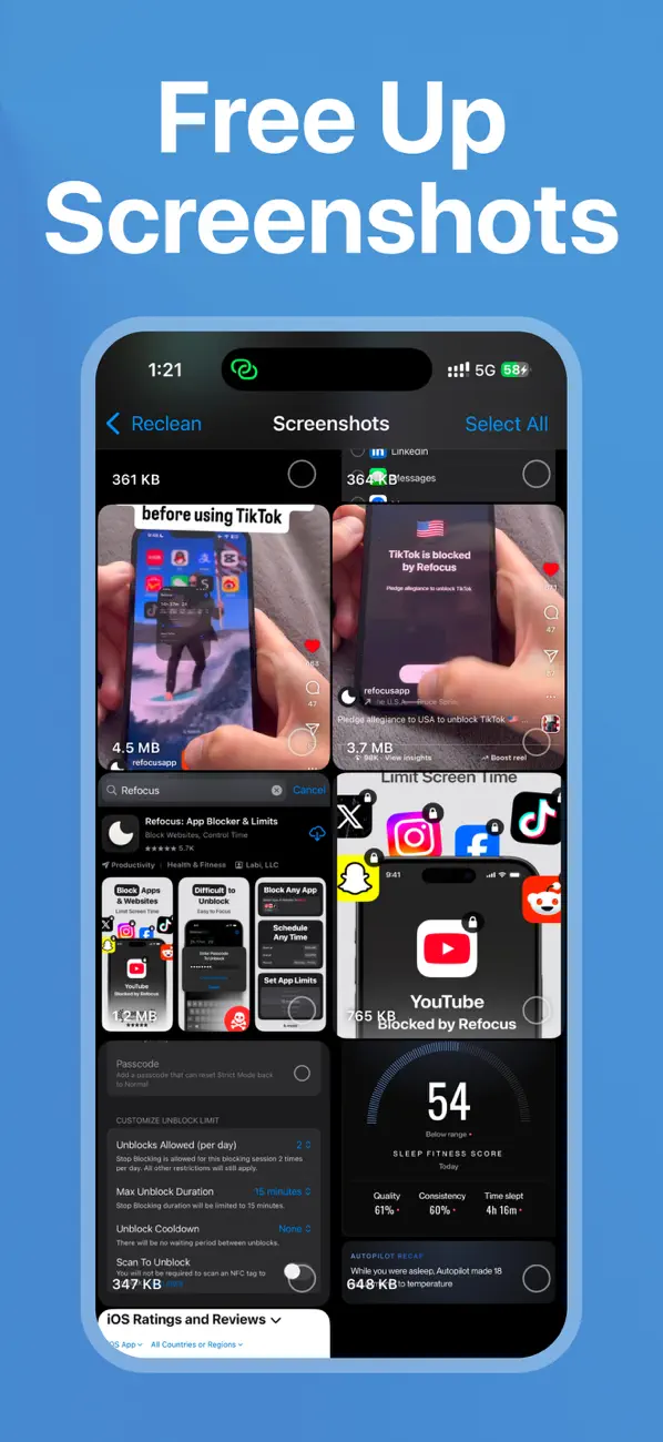 #5. Photo Cleanup, Delete: Reclean (iOS) By: Labi, LLC