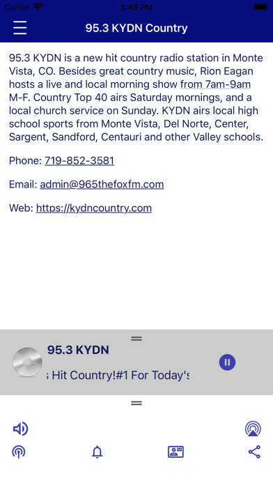 95.3 KYDN Country (KYDN) Screenshot