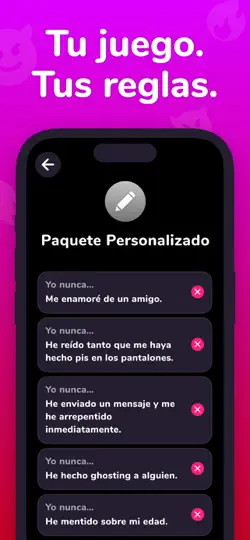 Captura de pantalla de Yo Nunca - Juego De Fiesta en iPhone 6
