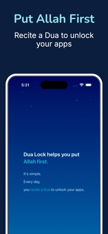 Islamic App Lock: Dua Lock Screenshot 1 of 5