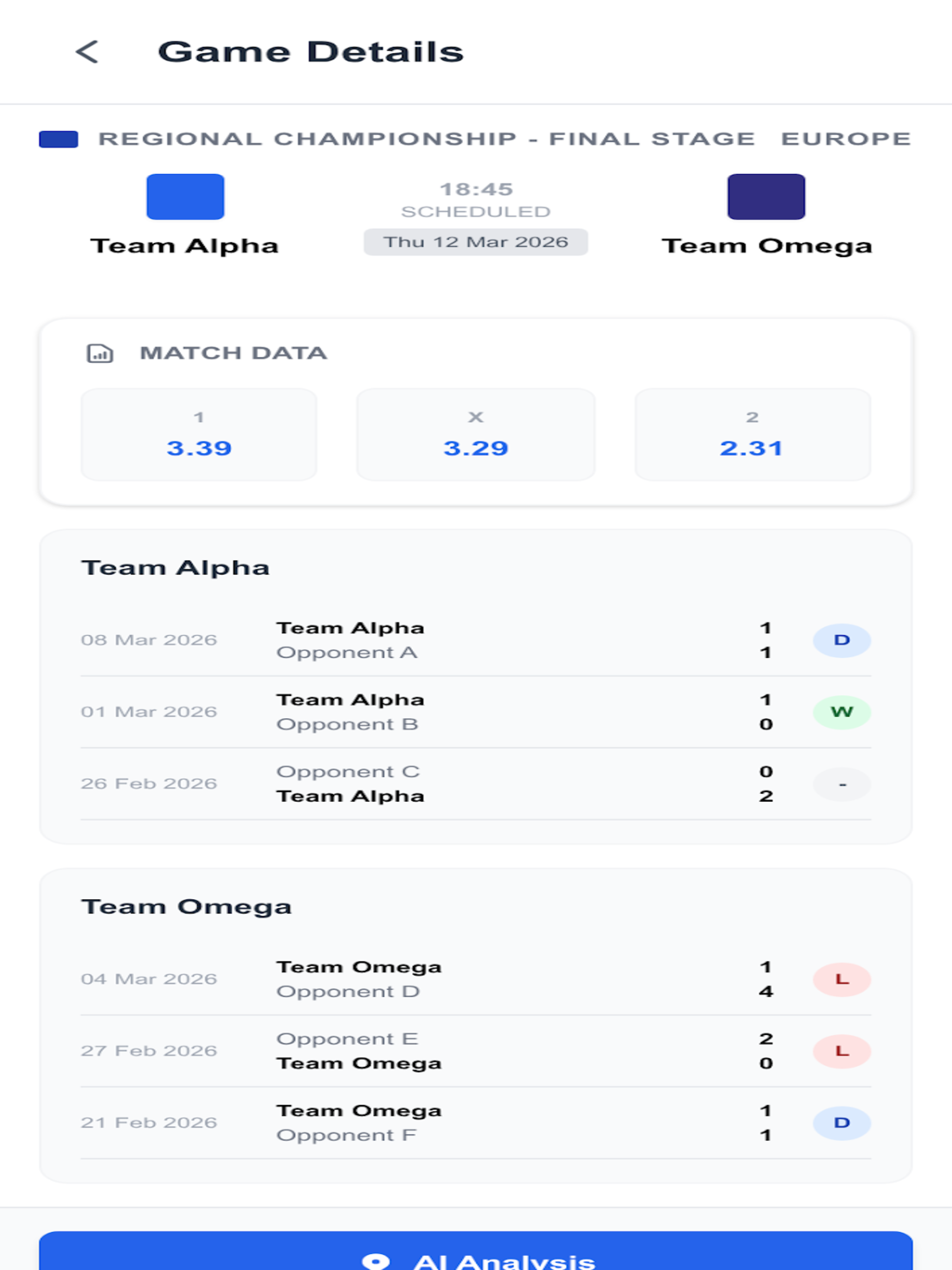 AI Sports: Football screenshot 9