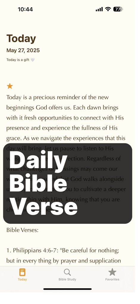 Daily Bible Verse & Prayer KJV - Reference App | MWM