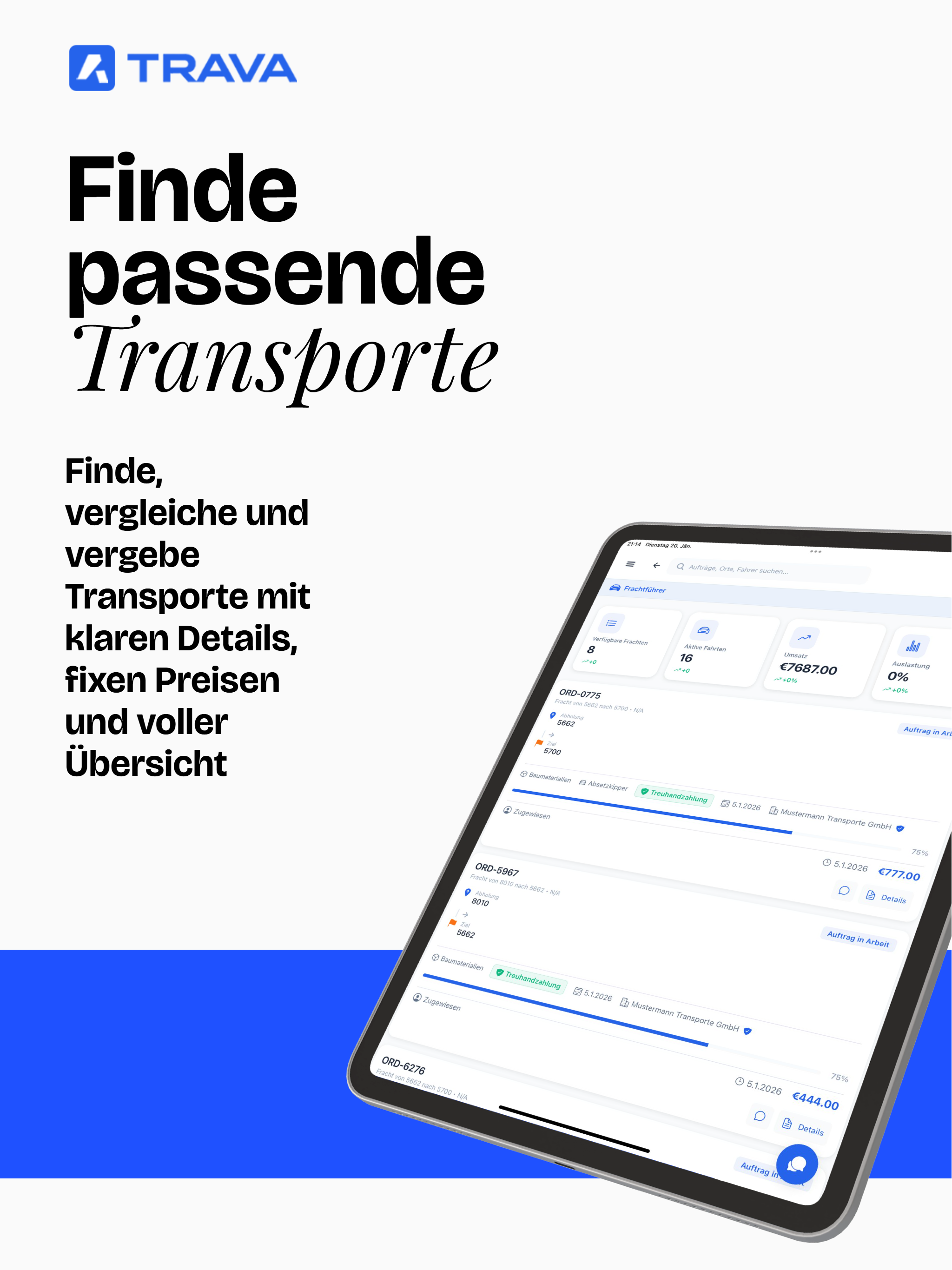 TRAVA – Transport & Logistic