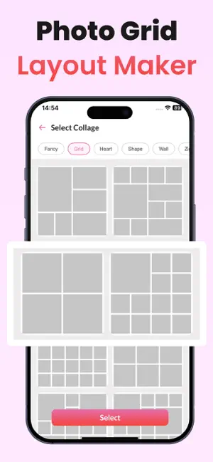 Photo Collage Maker: AI Editor iPhone screenshot 2
