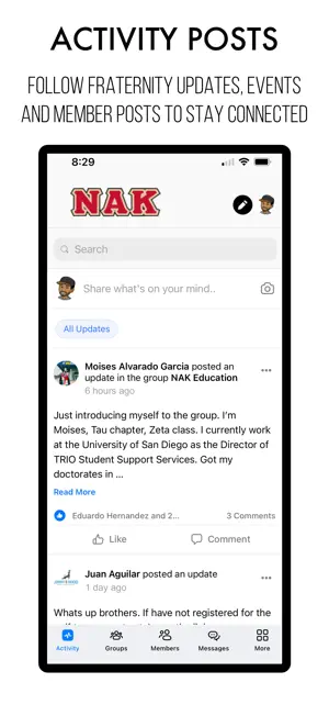 NAK Alumni screenshot 2
