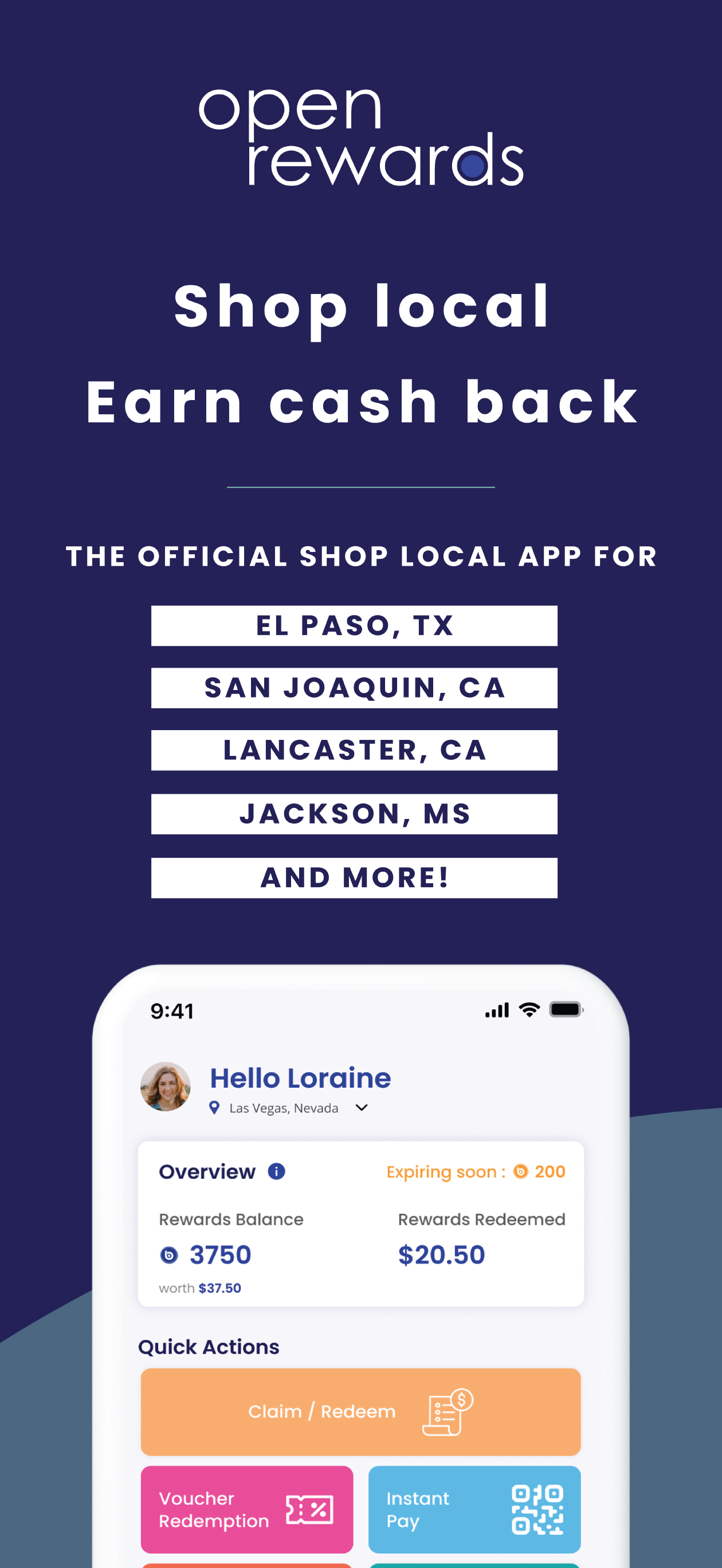 Open Rewards: Shop Local