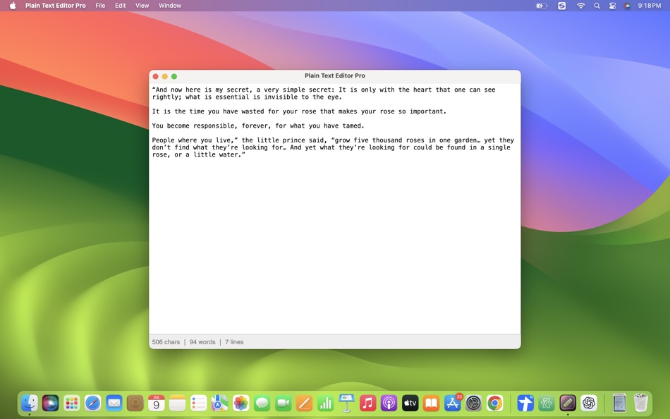 #1. Plain Text Editor Pro (macOS) 由: 远腾 李