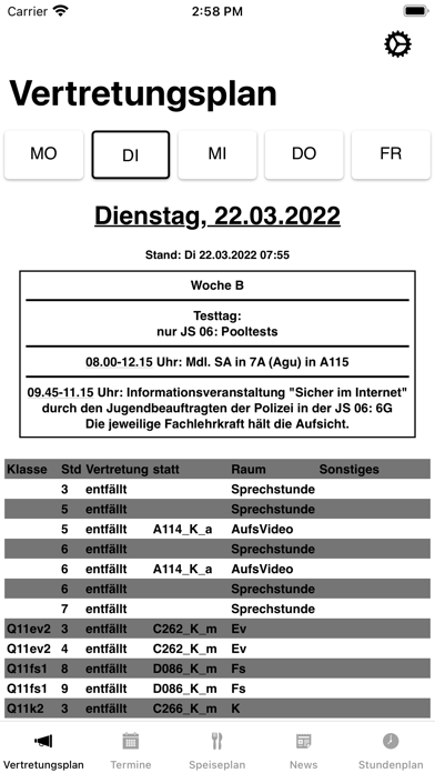 Gymnasium Herzogenaurach Screenshot