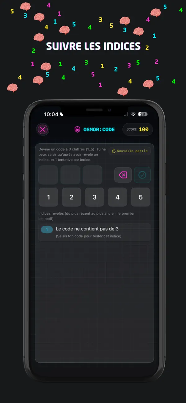 #4. OsmorCode - Trouve le code (iOS) di: Lina Amdouni