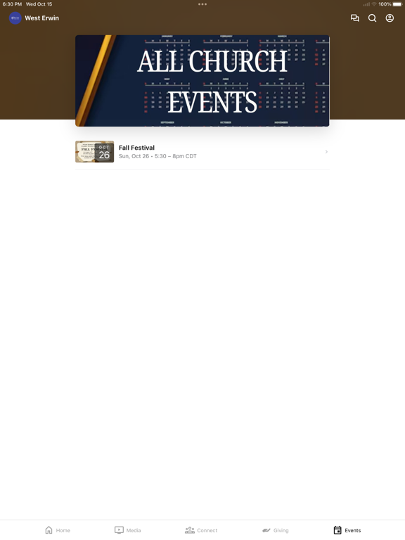 West Erwin Church of Christ iPad screenshot 4 - Education app