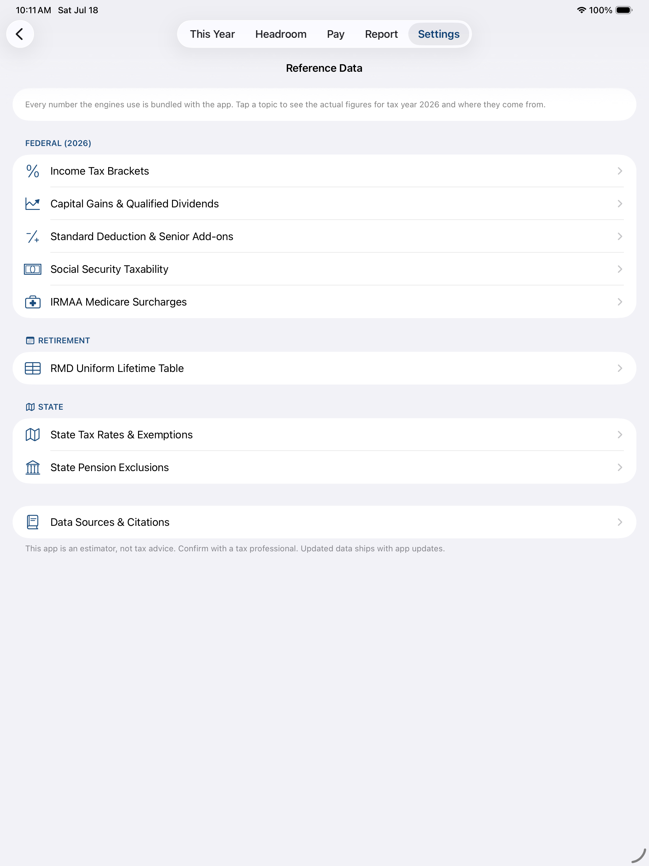 TaxEstimateCalculator screenshot 12