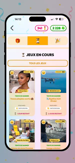 WinzUp : Jeux & Deals screenshot 2