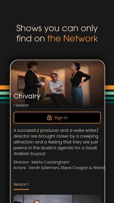 The Network TV Screenshot