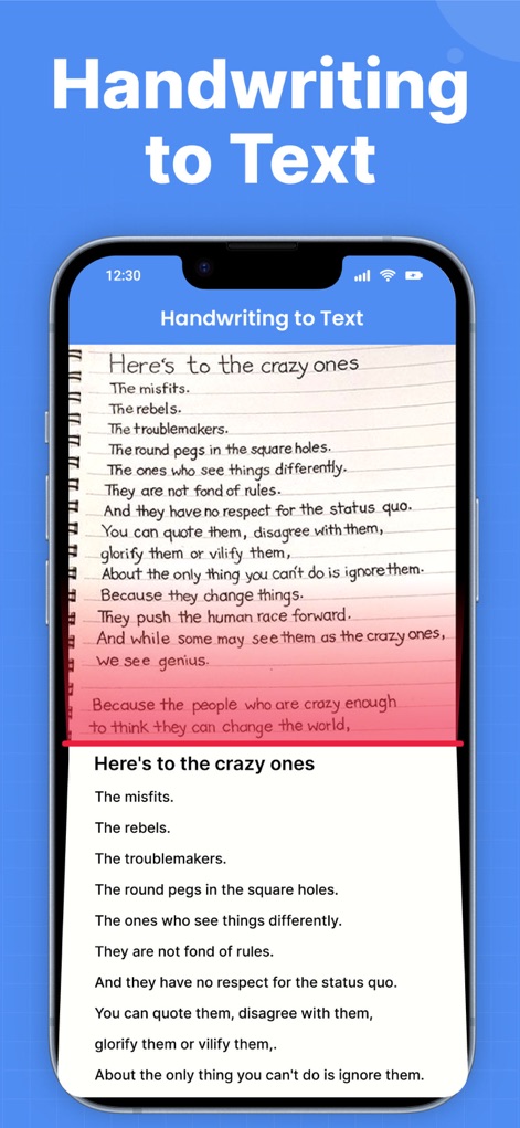 Picture To Text: Image To Text - Productivity App | MWM